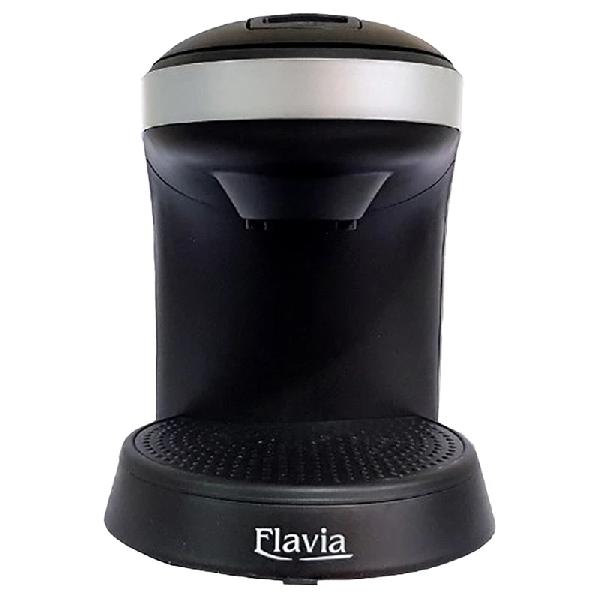 قهوه‌ساز فلاویا مدل FL_200W، با فیلتر قابل تعویض، دارای صفحه گرم نگهدارنده قهوه